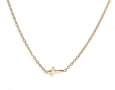 Goldkette Kreuz Herren Damen