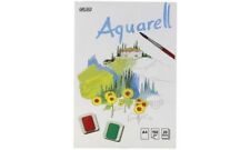 herlitz Aquarell-Block 20 Blatt DIN A4 Aquarellpapier Zeichenblock kopfgeleimt