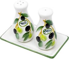 Relief Keramik Salzstreuer