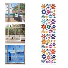 4 x Buntes -Wandtattoo