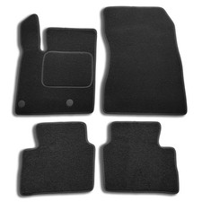4-teiliges Velours Fußmatten