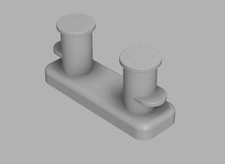 Poller für Weser und Andere 31x11mm VE 2 Stück