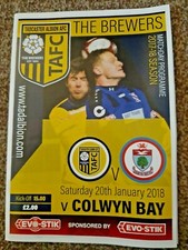 Tadcaster Albion v Colwyn Bay