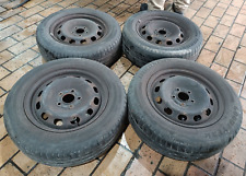 Ford C-Max DM Satz Sommerräder Stahlfelgen 195/65R15 91H DOT3416 4-5mm