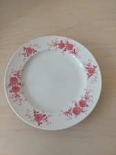 Schöner Kuchenteller von Seltmann Weiden, Design: Annabell, Rote Rosen