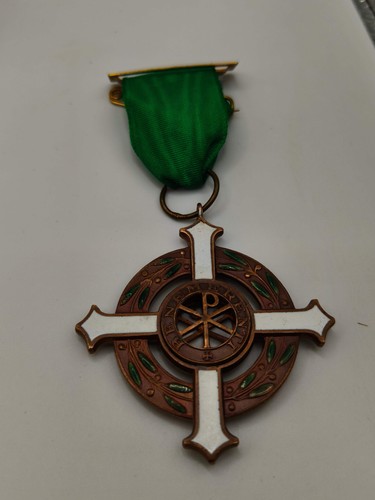Medalla orden vaticano