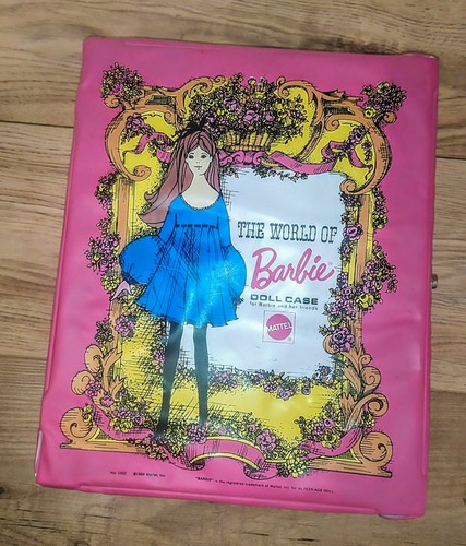 Mattel barbie koffer 1968 - koffer,