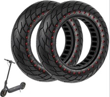 2 Stück Vollgummi-Reifen für E-Scooter (pannensicher, luftlos)