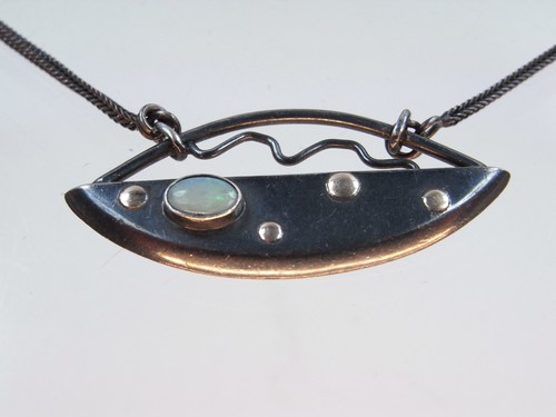 Schönes designer opal collier - schönes,