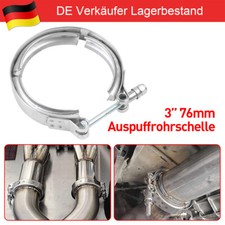 V Band Schelle Edelstahl 76mm