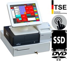 TOUCHSCREEN TSE KASSE KASSENSYSTEM FÜR EINZELHANDEL LADEN GASTRONOMIE KA36-SSD