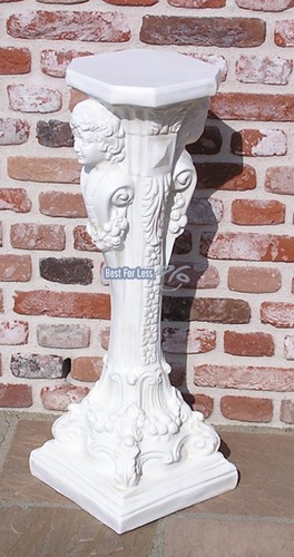 Dekosäule säule antik - dekosäule, weiß