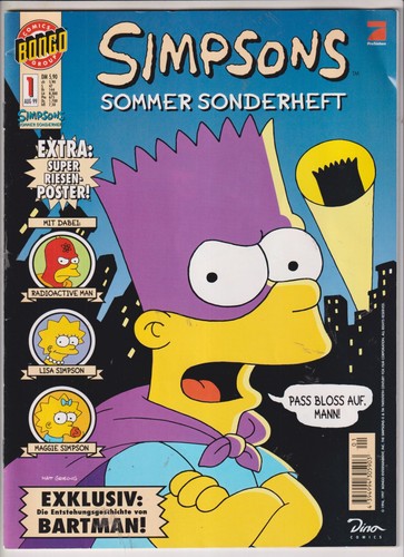 Simpsons comics sommer - comics,