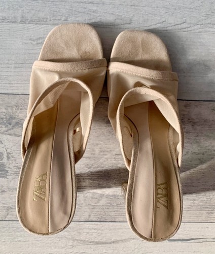 Zara pumps high - heels, beige