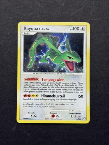Pokemon karte rayquaza 56 - rayquaza, lv.56