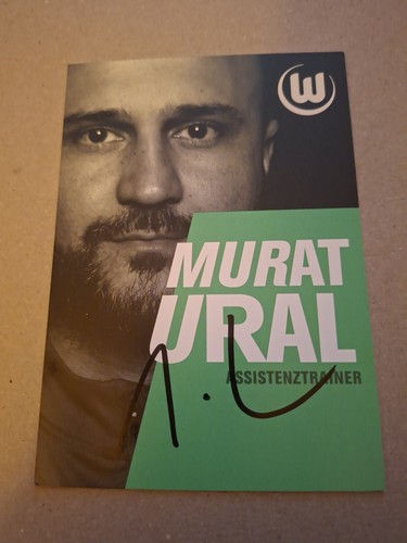 Autogrammkarte murat ural vfl - autogrammkarte,