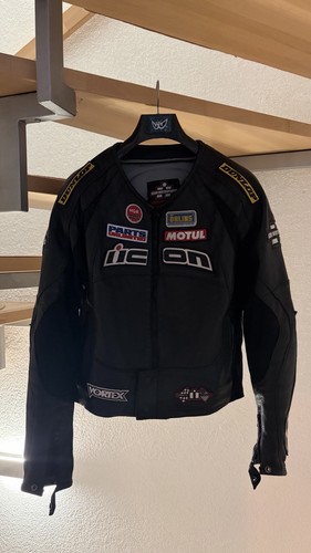 Icon motorrad lederjacke - motorrad,