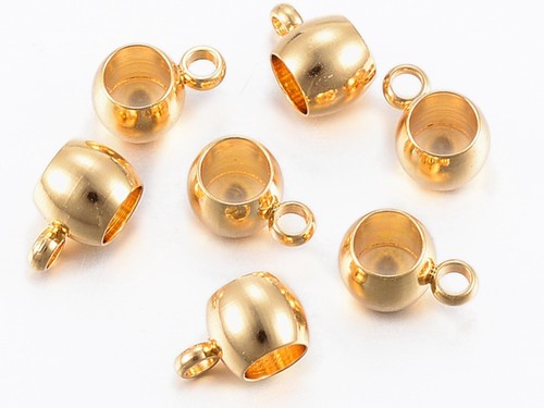 Edelstahl anhänger 18k - 4,