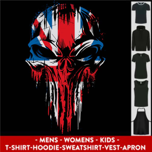 Union jack flagge totenkopf - jack,