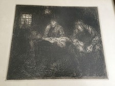 Radierung oder lithographie - radierung,