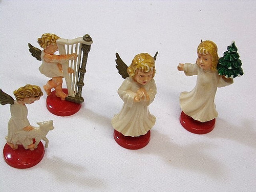 Alte kleine weihnachtsengel - alte,
