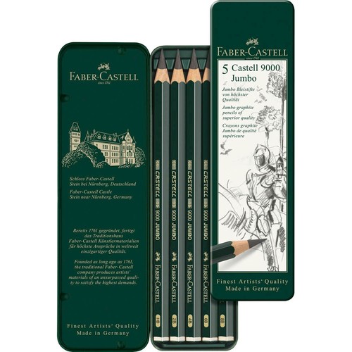 Faber castell 9000 - faber-castell, jumbo