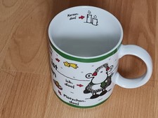 Tasse Kaffeetasse ☆ Ohne dich ist ... doof ☆ Sheepworld | neuwertig | ORIGINAL
