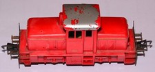 Fleischmann H0 1306 rote Diesellok / Werkslok