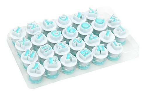 Fondant-Alphabet