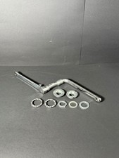 BMX oldschool Kurbel JM 175 mm Chrom mit Tretlager crank bottom bracket 90'er