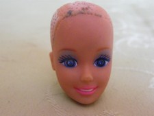 Vintage Kopf der Barbie Diamant "Sparkle Eyes"   Mattel, 1991, ohne Haare