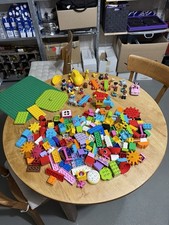 LEGO Duplo Sammlung - Steine, Figuren, Platten, Tiere, Zoo Eisenbahn U Boot