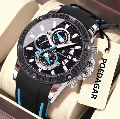 Herrenuhr silikonarmband - herrenuhr,