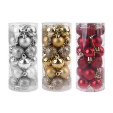 24pcs 3cm Christmas Tree Decor