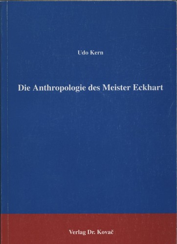Die anthropologie des - die,