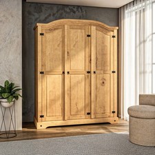 Corona Kleiderschrank 3-türig