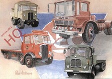 Ansichtskarte - AEC LKW, 40er