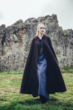 Mittelalter Umhang Wolle mit