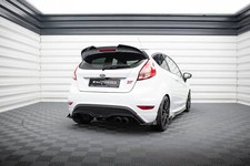 Heck Ansatz Flaps Diffusor V.3 + Flaps passend für Ford Fiesta ST Mk7 FL