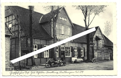 Alte ansichtskarte ladbergen - alte,