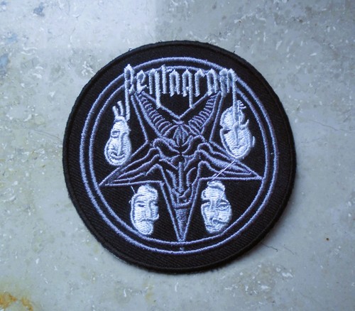 Pentagram patch aufnäher - pentagram, /