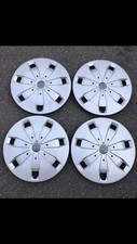 4 Stück originale Audi Q2 GA Radblenden Radkappen 16 Zoll Silber