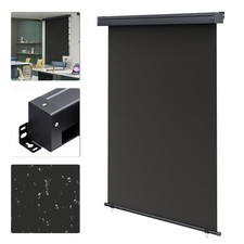 B Ware / Senkrechtmarkise für Balkon 100x250cm - Anthrazit 4