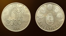 Argentina 2000 Pesos 1977