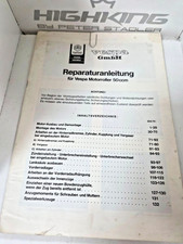 Vespa 50 PK/50N Reparaturanleitung gebraucht Original