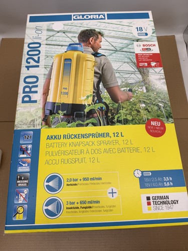 Gloria pro 1200 ion akku - gloria, li-ion