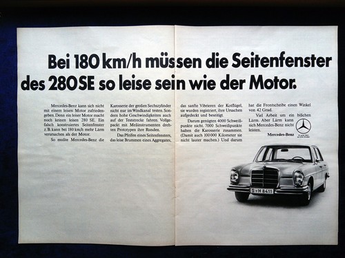 Mercedes 108 280 se - w,