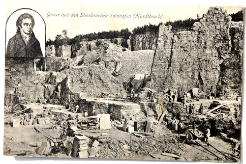 64177 postkarte steinbrüche - postkarte,