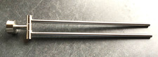 Handtuchhalter # 2-armig # schwenkbar# 465 mm # Edelstahl mattiert # lesen