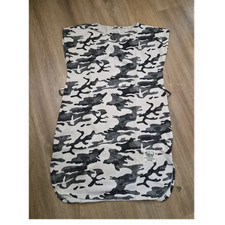 Damen Minikleid Camouflage